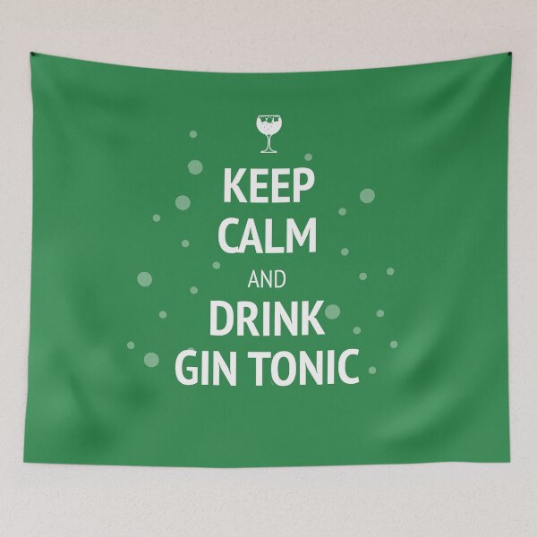 Item preview, Keep calm and drink gin tonic designed and sold by apicon.
