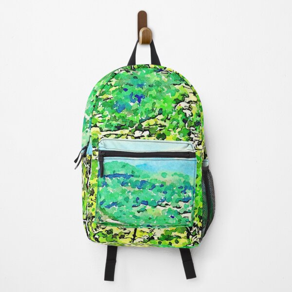 Item preview, Green landscape with mountain designed and sold by Giuseppe Cocco.