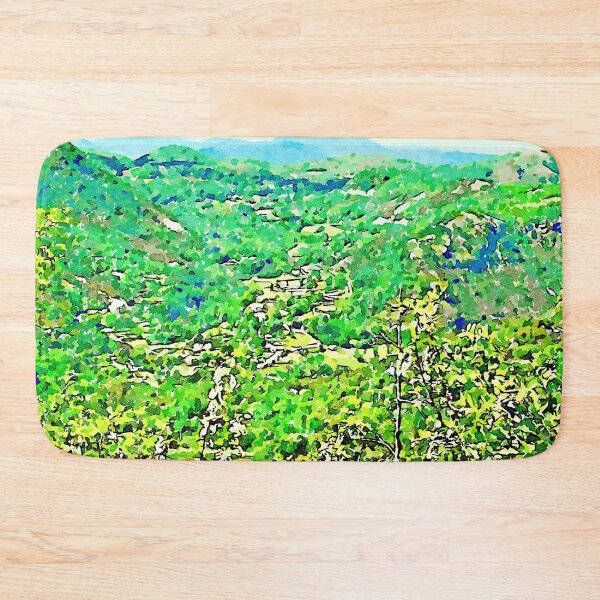 Item preview, Green landscape with mountain designed and sold by Giuseppe Cocco.