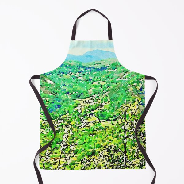 Item preview, Green landscape with mountain designed and sold by Giuseppe Cocco.