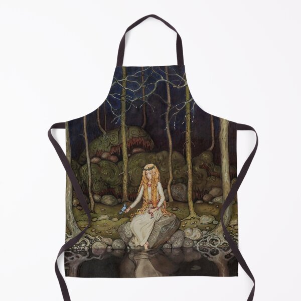 Item preview, Princess in the forest Vintage John Bauer fantasy artwork designed and sold by Vintage Designs +.