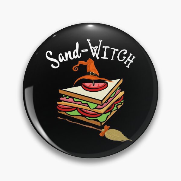 Artikelvorschau, Sand-Hexen-Sandwich-Liebhaber - Bad Witches Foodie Crew - Lustige Halloween-Hexenparty entworfen und verkauft von gowthama.