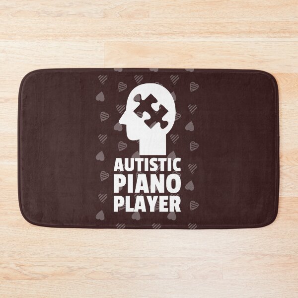 Item preview, Autistic Piano Player designed and sold by AscendMerch.