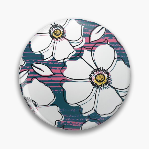 Item preview, Blue Flowers designed and sold by Claire Wall Designs.