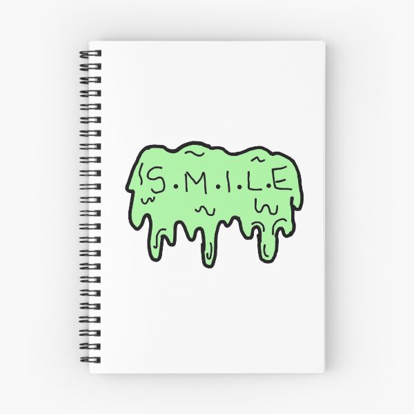 Item preview, smile slime quote designed and sold by dreamycrafts.