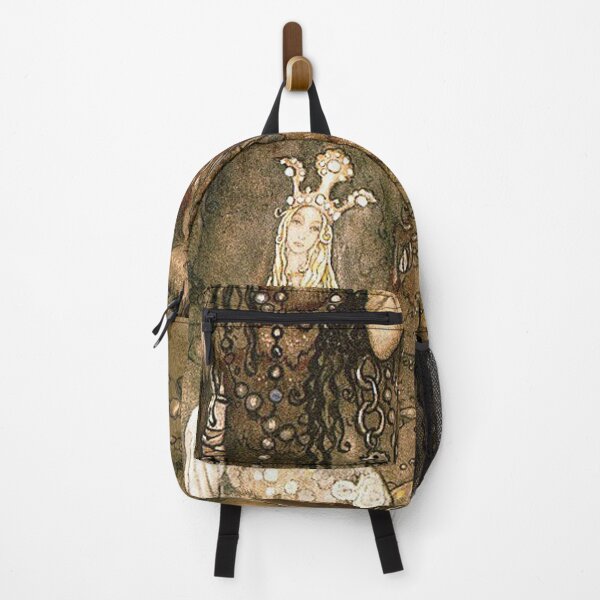 Item preview, Princess and the Trolls Vintage John Bauer fantasy artwork designed and sold by Vintage Designs +.
