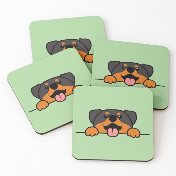 Item preview, Cute Rottweiler Cartoon Breed Dog Pet Animal designed and sold by obsessiiv.