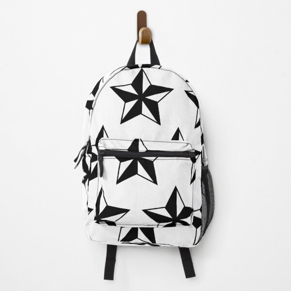 Item preview, White and Black Star Pattern designed and sold by cgroenewald.