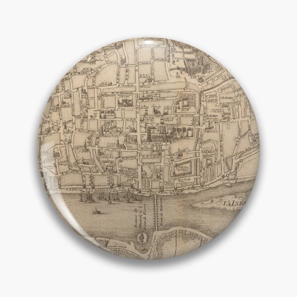 Item preview, Vintage Map of Rouen France (1724) designed and sold by BravuraMedia.