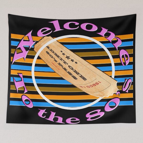Item preview, Admit one ticket - to the 80's. designed and sold by Cipher2.