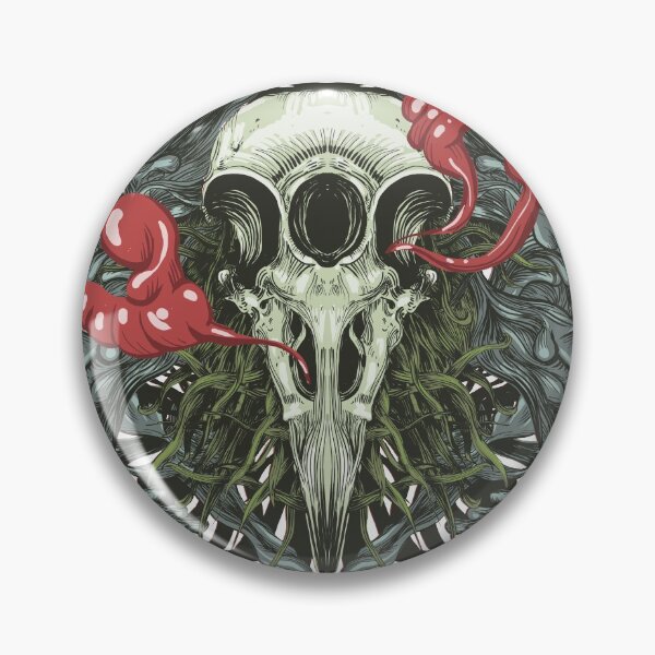 Item preview, Skull 3 Eye Raven designed and sold by fakeface.