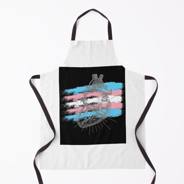 Item preview, Transgender Pride Heart designed and sold by ZayZayDesigns.