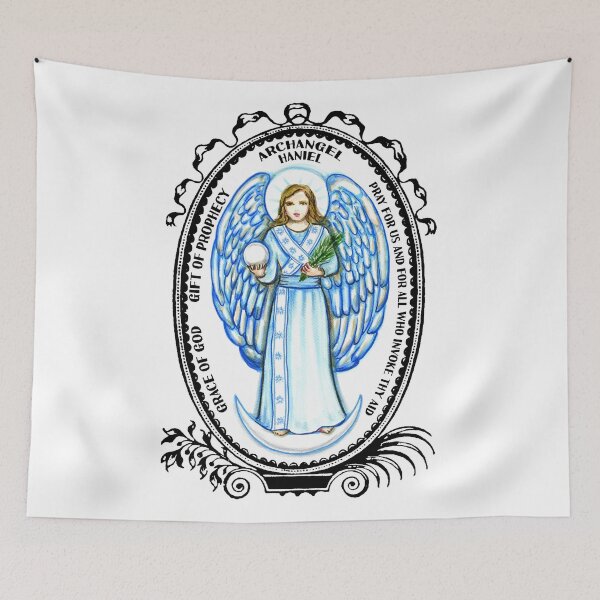 Item preview, Guided & Protected Archangel Haniel Gift of Prophecy Grace of God designed and sold by myaltar.
