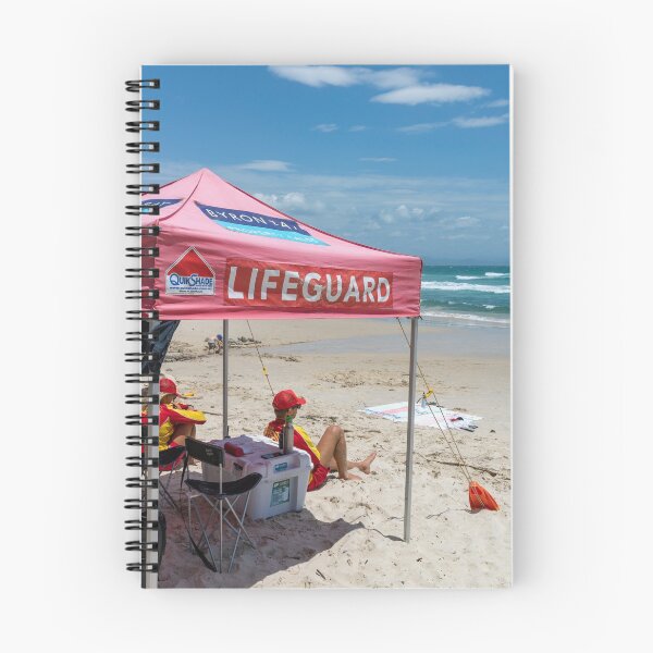 Item preview, Byron Bay lifeguard designed and sold by Martin Berry Photography.