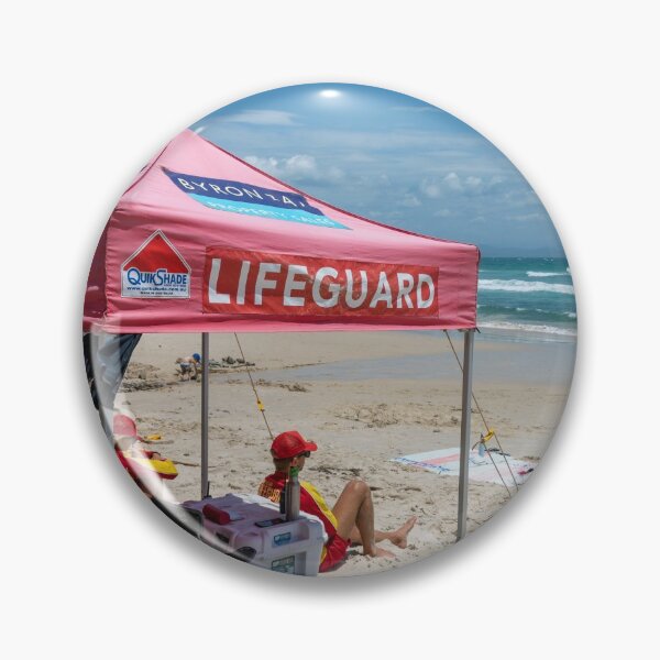 Item preview, Byron Bay lifeguard designed and sold by Martin Berry Photography.