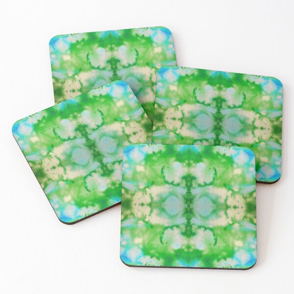 Item preview, Blue Green Batik Tie dye pattern mask, t-shirt  designed and sold by blastshmucks.