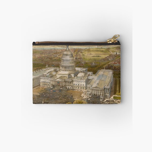 Item preview, Vintage Presidential Inauguration & Washington DC Map designed and sold by BravuraMedia.