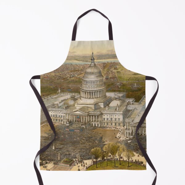 Item preview, Vintage Presidential Inauguration & Washington DC Map designed and sold by BravuraMedia.