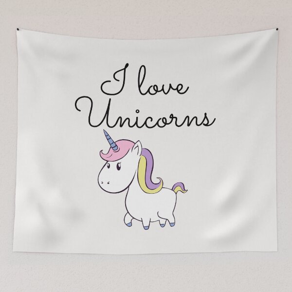 Item preview, Unicorn colorful cartoon unicorn designed and sold by OneTimeEngineer.