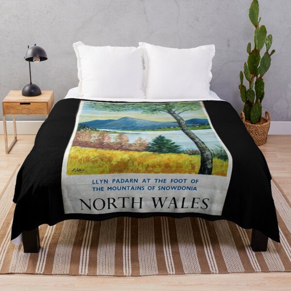 Item preview, cartel ferroviario North Wales designed and sold by stickart-marek.