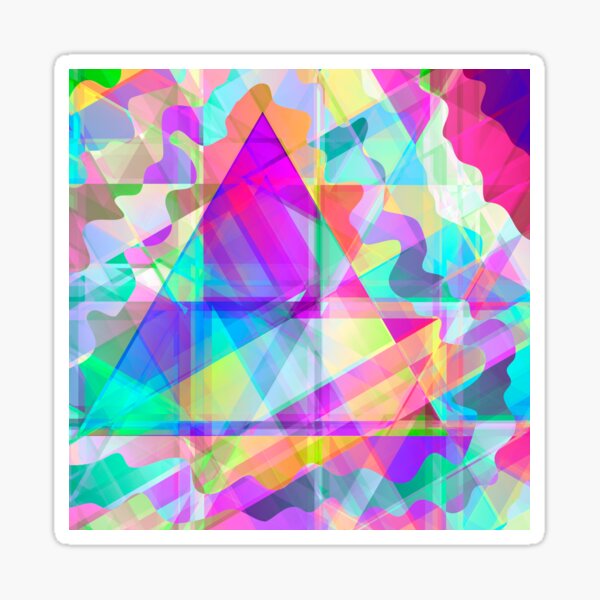 NegatedTriangle Sticker