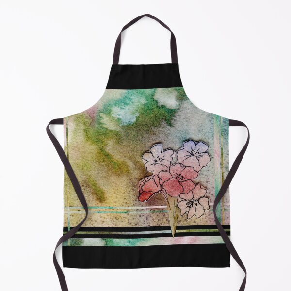 Artikelvorschau, Aquarell Blumen Collage 7 entworfen und verkauft von Heatherian.