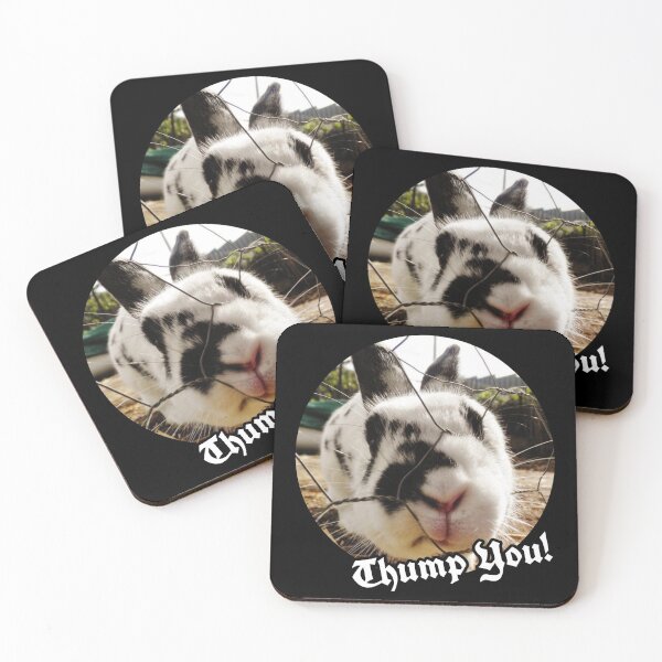 Item preview, Thump You! Bunny Rabbit designed and sold by YollieBeeArt.