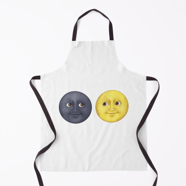Item preview, Staring New/Full Moon Face Emojis designed and sold by Katie's Redbubble.