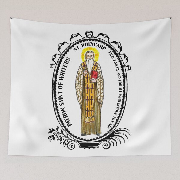 Item preview, Saint Polycarp Patron of Writers designed and sold by myaltar.