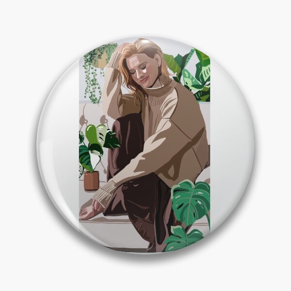 Item preview, Sarah and plants designed and sold by darveypainted.