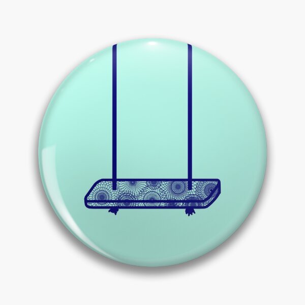 Item preview, Minimalistic swing with mandala pattern designed and sold by CiniArt.