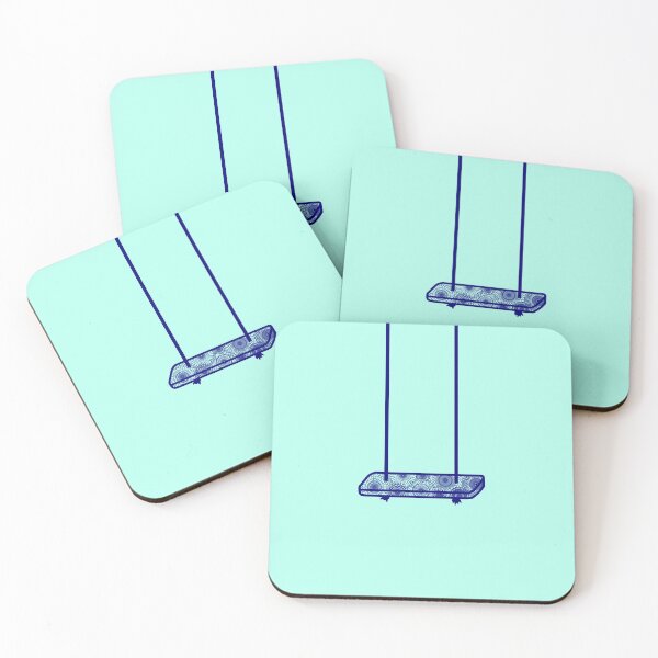 Item preview, Minimalistic swing with mandala pattern designed and sold by CiniArt.