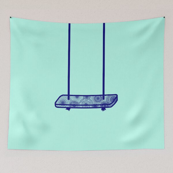 Item preview, Minimalistic swing with mandala pattern designed and sold by CiniArt.