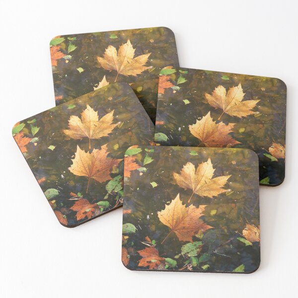 Item preview, Golden fallen leaves designed and sold by Pino 'Delfino' Esposito.