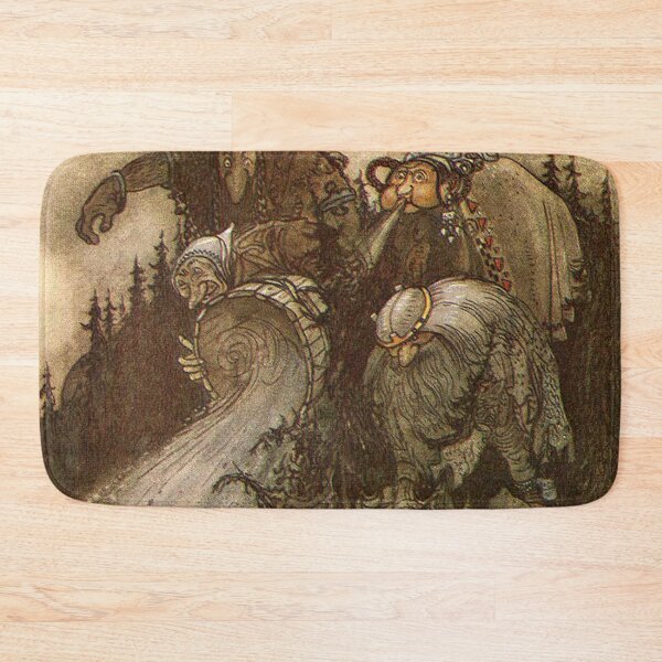 Artikelvorschau, Three Giants Vintage John Bauer fantasy artwork entworfen und verkauft von Vintage Designs +.