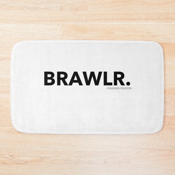 Item preview, BRAWLR BLK TXT designed and sold by CLRDMoney.
