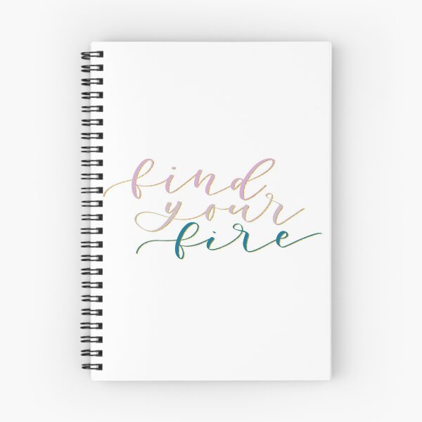 Item preview, 'Find your Fire' Quote designed and sold by MadeByMeera.