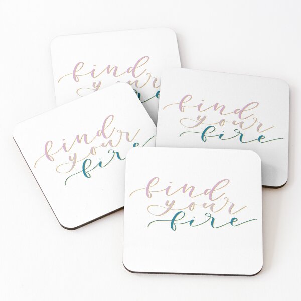 Item preview, 'Find your Fire' Quote designed and sold by MadeByMeera.