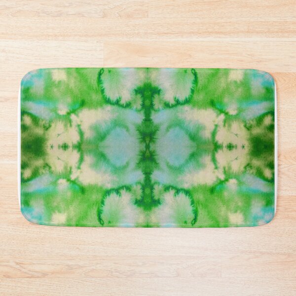 Item preview, Blue Green Batik Tie dye pattern mask, t-shirt  designed and sold by blastshmucks.