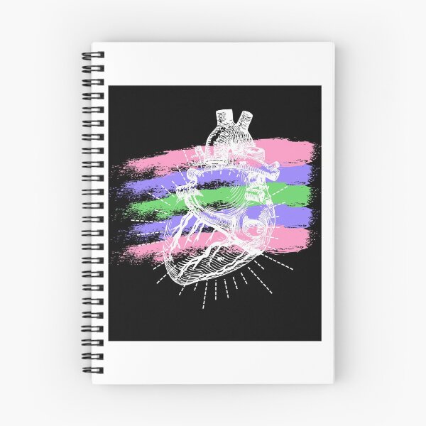 Item preview, Trigender Pride Heart designed and sold by ZayZayDesigns.