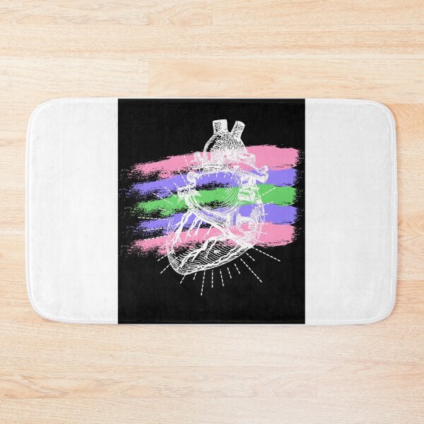Item preview, Trigender Pride Heart designed and sold by ZayZayDesigns.