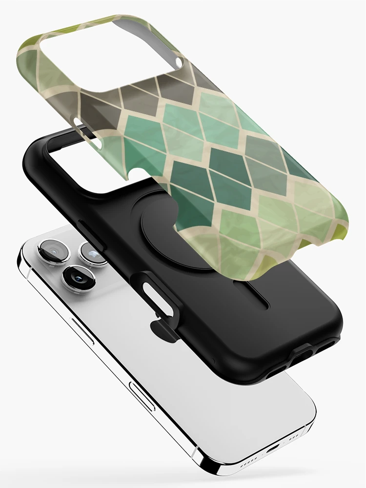 Thumbnail 2 of 4, iPhone Case, Retro Geometric Pattern designed and sold by patternprint1.