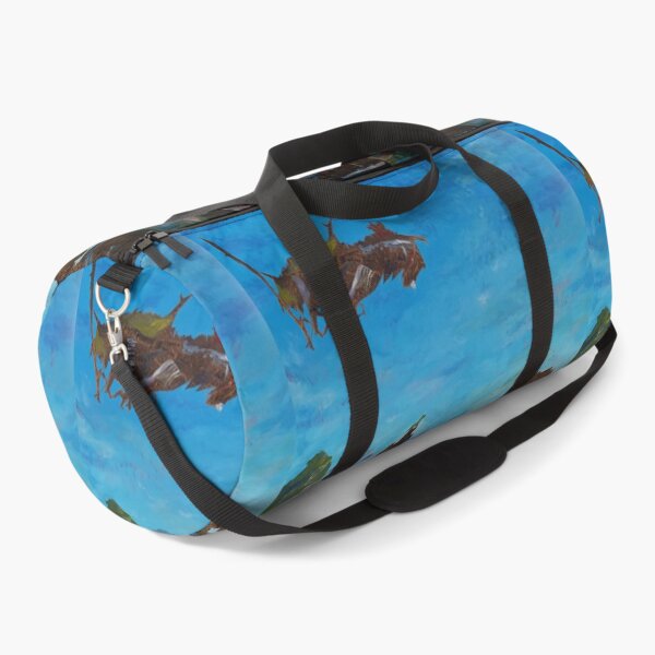 Item preview, Two horses watch a flying machine designed and sold by Lillian Berthel.