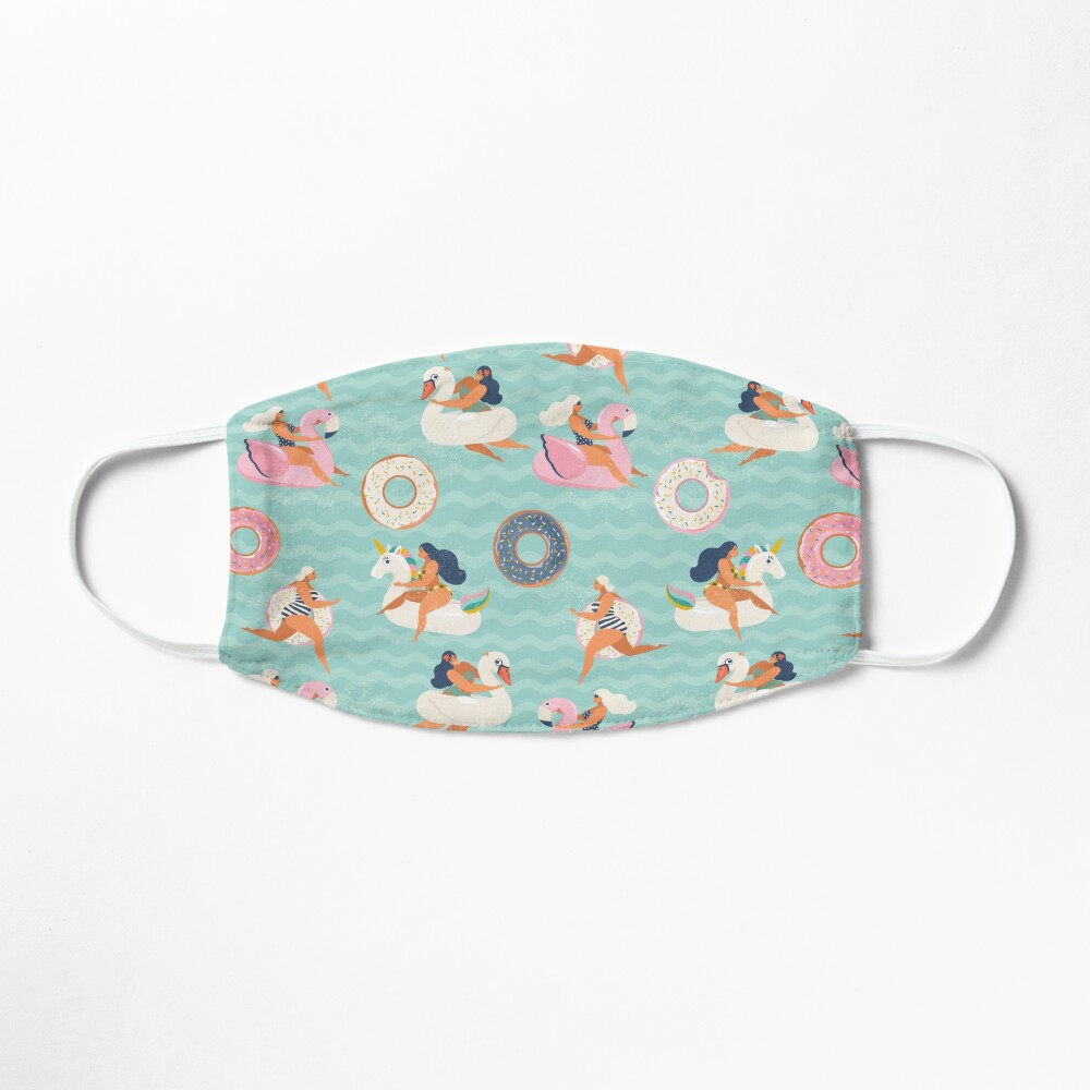 Swimming Pool Mask By Angelinabambina Redbubble - how to put on two hairs on roblox mobile without puffin