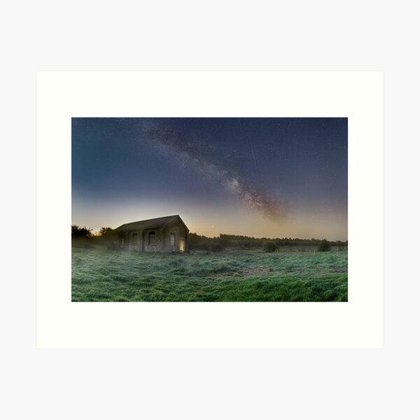 Item preview, Canterbury Chislet Colliery Pumphouse Milky Way designed and sold by rogerstanger.