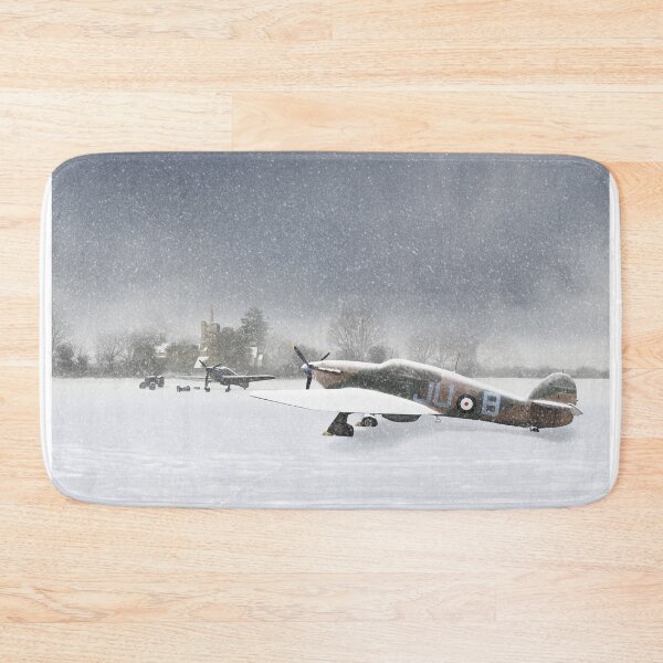 Item preview, Hurricanes in snowy field with church designed and sold by Flight Artworks.