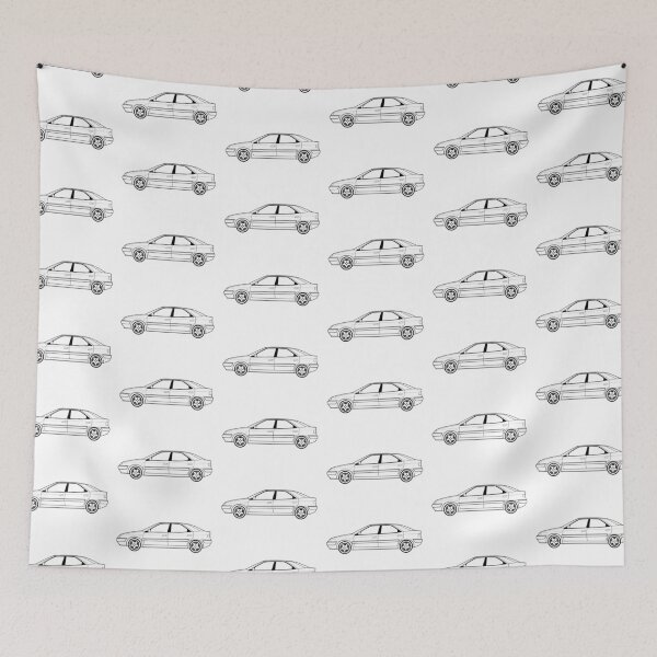 Item preview, Cit roen Xantia Outline drawing artwork designed and sold by RJWautographics.