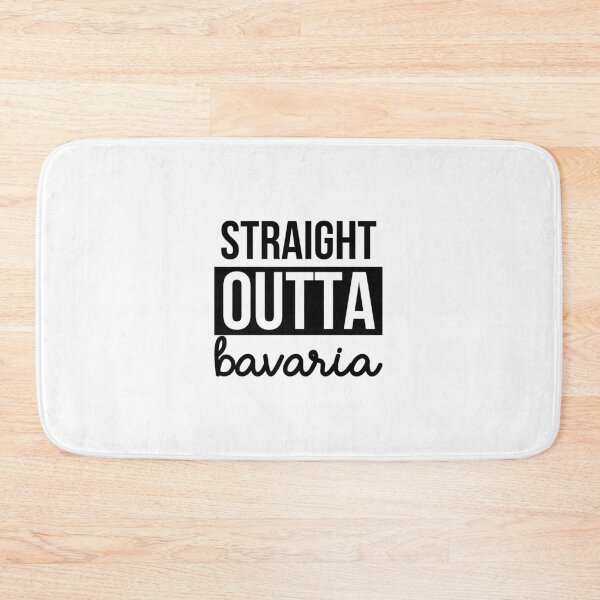 Artikelvorschau, Straight outta bavaria entworfen und verkauft von Rinschkani.