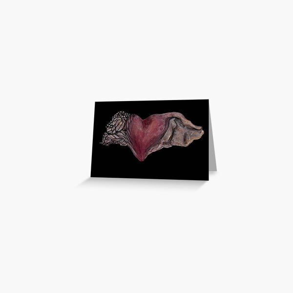 Flutter-by Heart Greeting Card