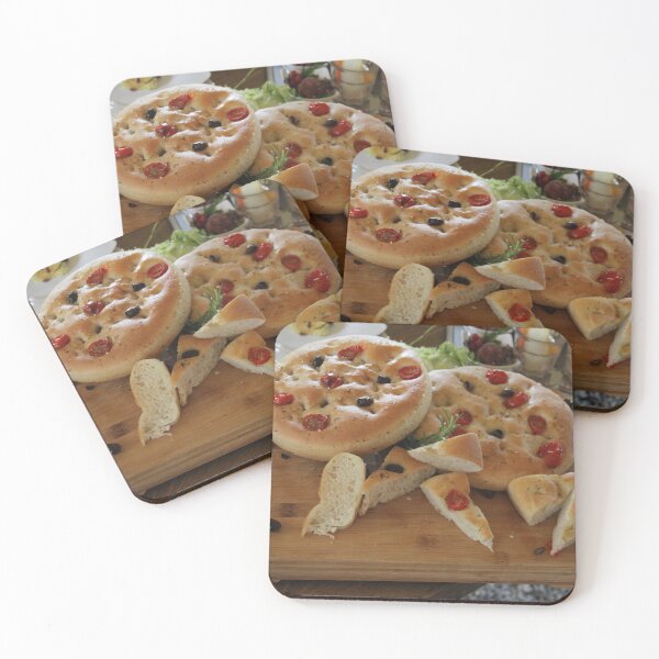 Item preview, Flat bread olive oil ans tomatoes designed and sold by EstelleRossetti.